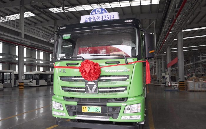 奔赴南京！130臺徐工新能源渣土車再掀零碳浪潮