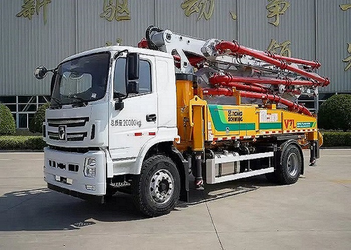 新網紅！徐工一體化33米泵車助力新農村建設