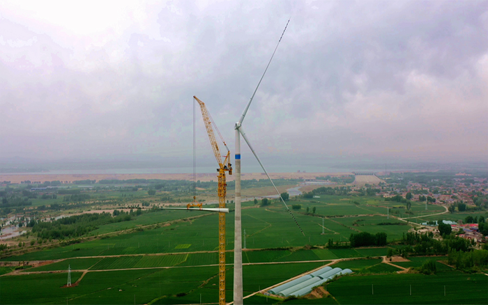 麥田施工顯身手，XGL3300-220S助力冀南綠電發(fā)展