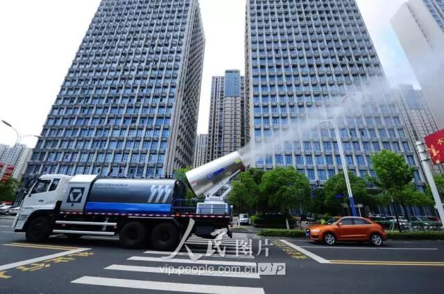 清涼啟動！徐工霧炮車魅力指數100分！